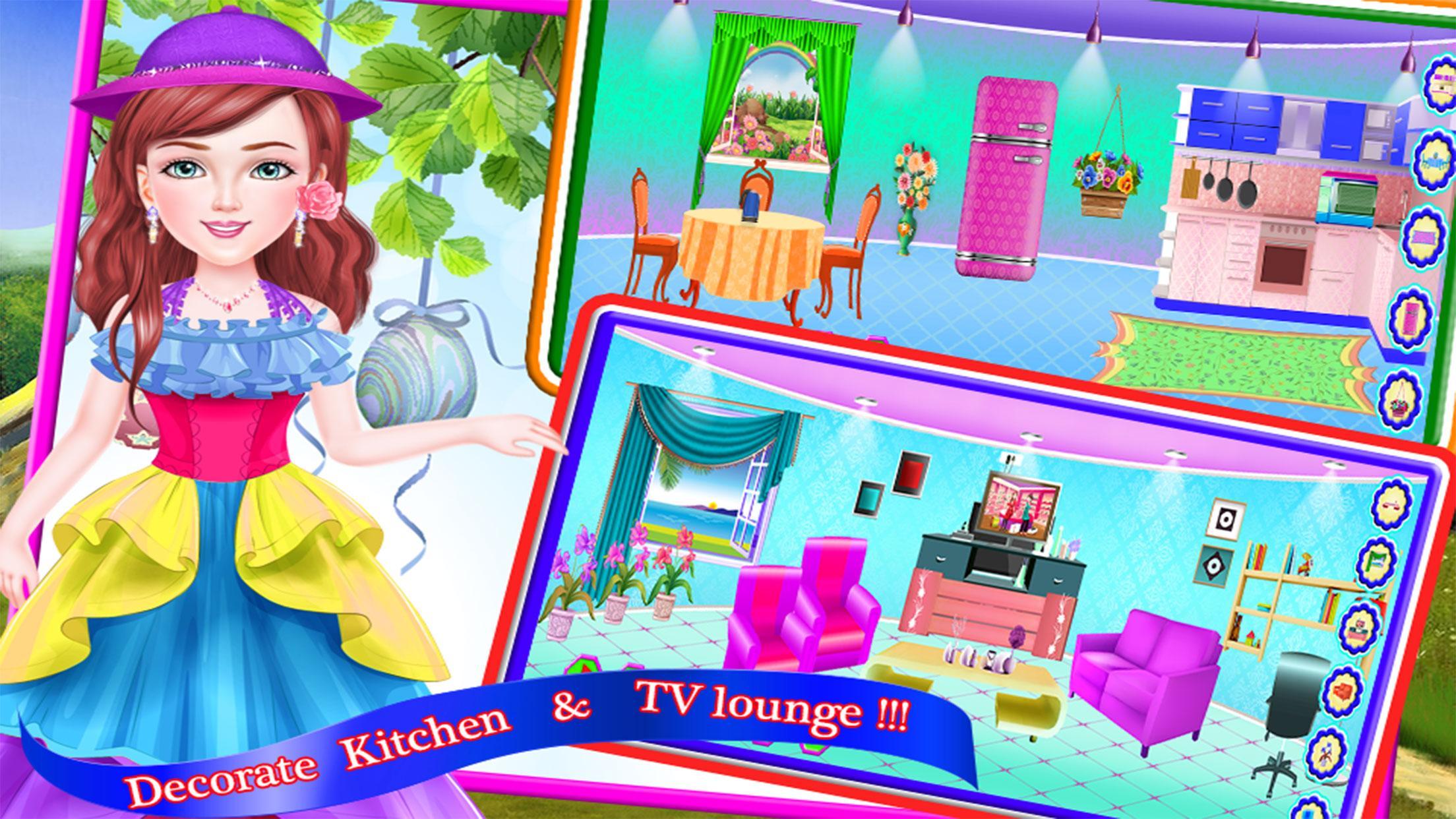 Princess Doll House Interior Decorating Game For Android Apk
