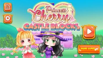 Princess Cherry Castle Blocks Affiche