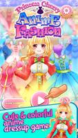 Princess Cherry Anime Fashion Affiche