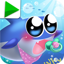 لعبة صيد السمك للأطفال: Shark Whale and Dolphin APK