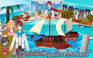 Gulliver's Travel, Kids Bedtime Storybook Stories ポスター