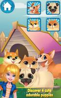 My Happy Puppies: Poppi's Cute Virtual Pet Care Affiche