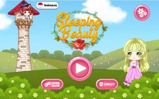Sleeping Beauty, Princess Bedtime Fairytale Affiche