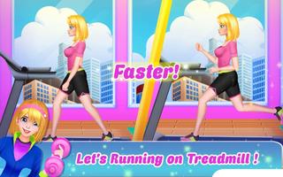 Fitness Photoshoot: Workout Makeover and Dressup Affiche