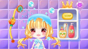 Princess Cherry Anime Care and Makeover: Tea Party capture d'écran 2