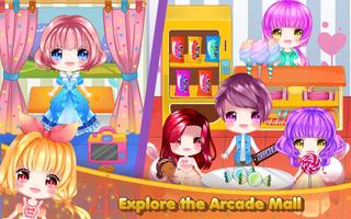 Princesa Cereja Cidade Arcade Doll House Play imagem de tela 2