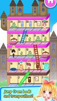 Snake & Ladder, Board game with Princess Cherry capture d'écran 2