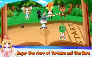 The Tortoise and the Hare, Bedtime Story Fairytale capture d'écran 3