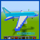 Airplane of Mine Block Craft APK