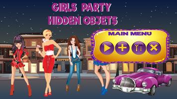 Girls Party Hidden Objects Affiche