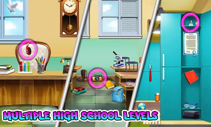 High School Hidden Objects Student Life Secrets For Android