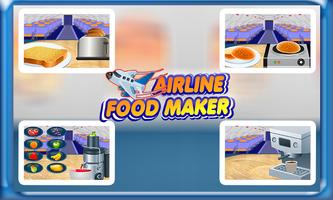 Airplane Food Maker & Cooking 스크린샷 1