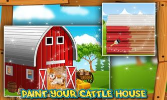 Build a Cattle House & Fix it syot layar 2