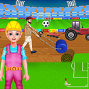 Build a Sports Stadium: Cricket Football Builder APK