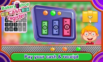 Bakery Shop Cash Register capture d'écran 2