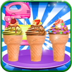 pastelitos cono - Chef juego APK