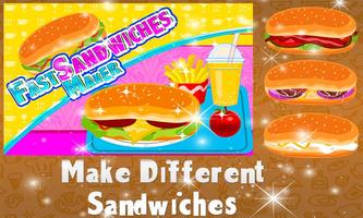 Fast Sandwiches Stand Mania Ekran Görüntüsü 2