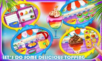 Frozen Dessert Food Stand پوسٹر