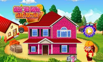 Girls Pink House Construction screenshot 3