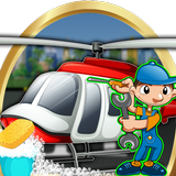 Helicopter Repair & Wash Game icon