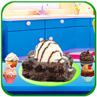 Ice Cream Chocolate Brownie icon
