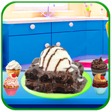 Kem sôcôla brownie hãng sản xuất biểu tượng