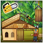 Jungle Camp Builder Simulator icône