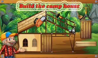 Jungle Camp Builder Simulator capture d'écran 1