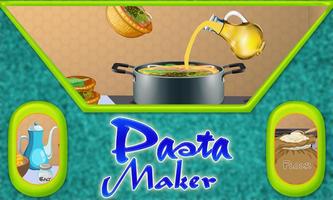 Máquina de macarrão e cozinhar Cartaz