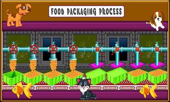 Fábrica alimentos animais estimação - jogo culinár imagem de tela 1