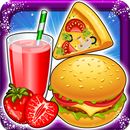 Hamburger pizza et boissons APK