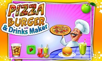 Pizza hambúrguer bebidas maker imagem de tela 3