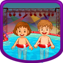 trẻ em bơi Đảng hồ bơi APK