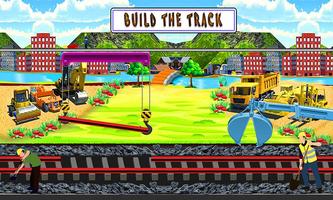 Railway Track Little Builder - Construction Game Ekran Görüntüsü 2