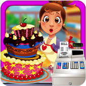 Supermarket Cake Maker Game icon