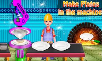 Utensils Maker Factory: Make Plates, Spoon & Fork ภาพหน้าจอ 2