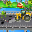 Village Road and Bridge Repair: Construction Crane APK