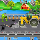 Village Road and Bridge Repair: Construction Crane simgesi