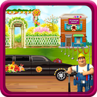 Wedding Limo Car Repair Decoration – Fix It Garage simgesi