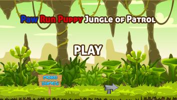 Paw Run Puppy Jungle of Patrol Cartaz