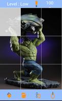 Puzzle Hulk Superhero Toys Kids تصوير الشاشة 1