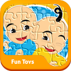 Puzzle Upin Ipin Toys Kids icône