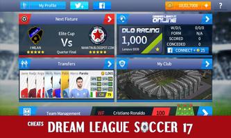 Cheats Dream League Soccer 2017: Unlimited Coins Poster