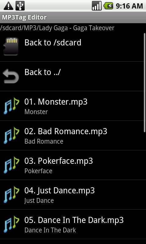 MP3 Tag Editor for Android - APK Download