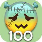 Halloween Emoji 100: Spooky Go simgesi