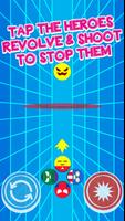 Superheroes Emoji Revolve Time imagem de tela 2