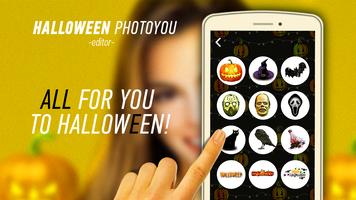Selfie Halloween & snap Filter plakat