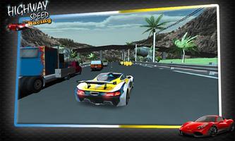 Otoban Araba Yarışı 3D Ekran Görüntüsü 1