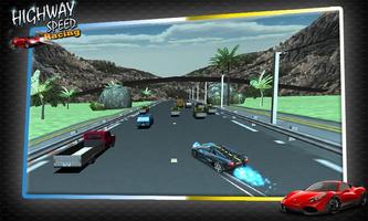 Otoban Araba Yarışı 3D Ekran Görüntüsü 2