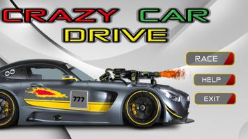 Crazy Car Drive Affiche